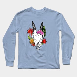 Goat Skull Long Sleeve T-Shirt